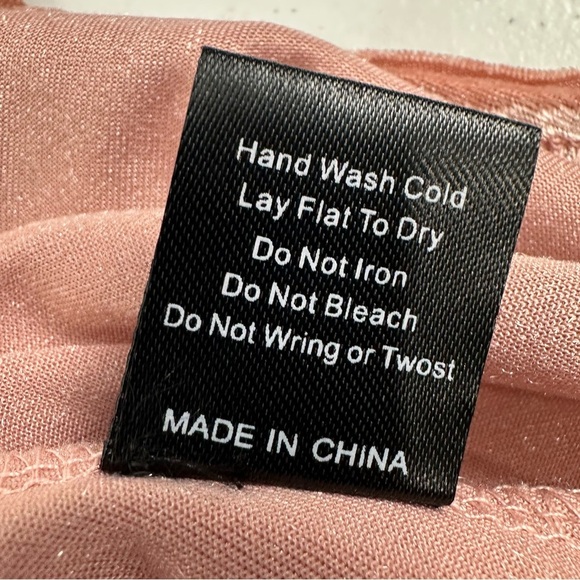 POL Crushed Velvet Shirt Tunic Dress Dusty Mauve Pink - Picture 7 of 9